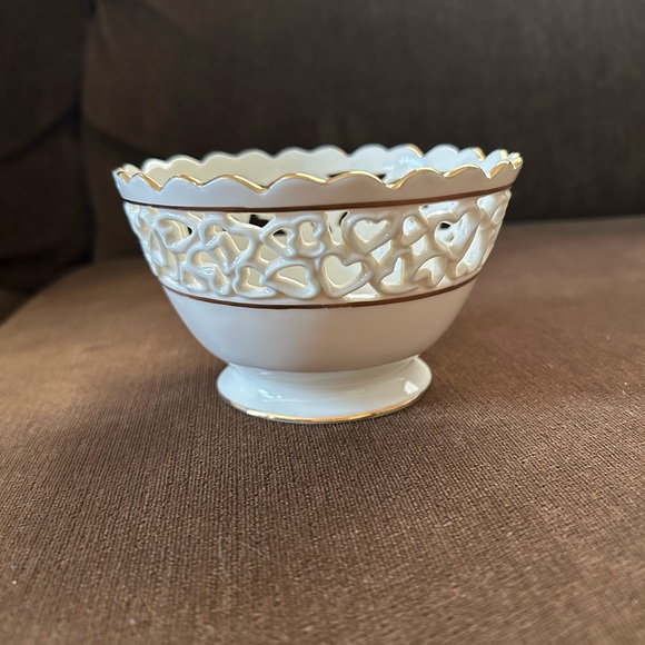 Lenox Other - Lenox Heart Lace Bowl